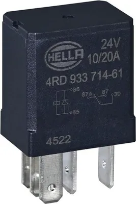 Produktbild von HELLA Arbeitsstromrelais 4RD 933 714-611