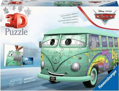 Zdjęcie produktu dla Ravensburger Volkswagen T1, 162 szt., Pojazdy, 8 lat(a)