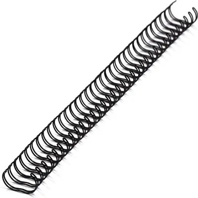 Produktbild von Reco Drahtkamm rund, schwarz, Ø 11 mm, 100 Stück