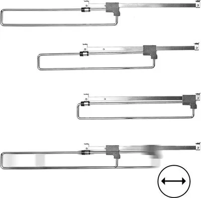 Produktbild von Famanu Kleiderstange ausziehbar - 25 cm
