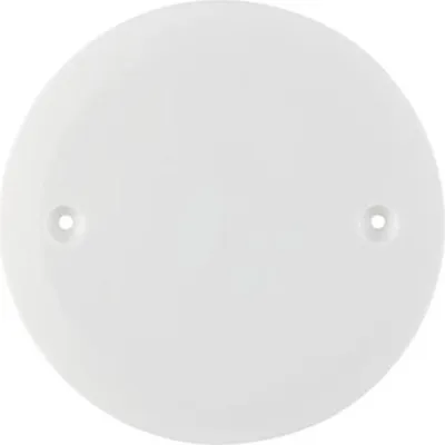 Obrázek produktu pro Bílé kulaté šroubovací víko Ø86 mm - DEBFLEX - 718116