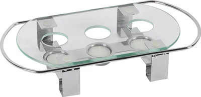 Produktbild von APS Speisenwärmer, 3-flammig, (B)340 x (T)180 x (H)60 mm
