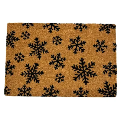 Image de Home Elements Paillasson Flocons de neige 40 x 60 cm