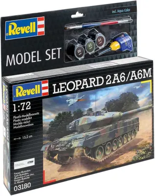 Produktbild von Revell Model Set Leopard 2A6/A6M 1:72