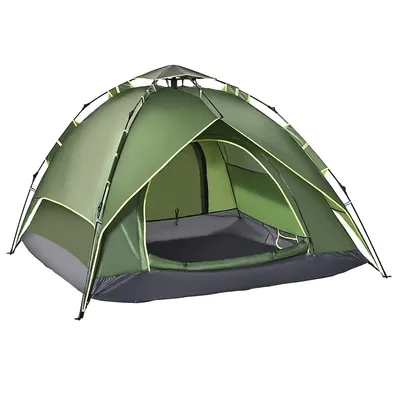 Produktbild von Campingzelt 3 Personen Leicht Kuppelzelt Eingang Packtasche 1000 mm Wassersäule