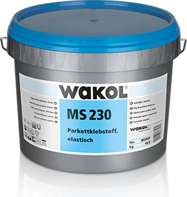 Obrázok produktu pre WAKOL MS 230 Parkettklebstoff, elastisch 18 kg