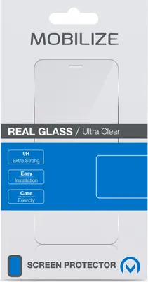 Zdjęcie produktu dla Mobilize Tempered Glass Clear Screenprotector Motorola Moto G200