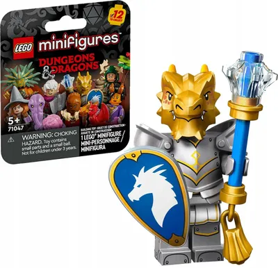 Produktbild von 71047 – LEGO Minifigures – DRACHENPALADIN – Dungeons & Dragons