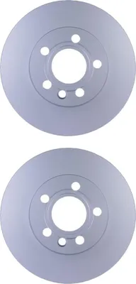 Produktbild von 2 Bremsscheiben innenbelüftet Ø 68,2 mm 24 mm HELLA für u.a. VW TRANSPORTER