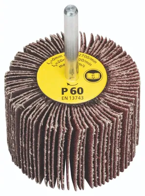 Produktbild von Bosch 2609256284, Fächerschleifer, 6 mm, 6 cm, Metall, Kunststoff, Holz, 12700 RPM