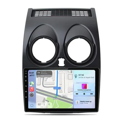 Produktbild von Hexinex Android 15 Carplay Autoradio Octa-Core 4GB+64GB für Nissan Qashqai J10 2006-2013 GPS Navi WiFi SWC FM RDS DSP DAB+