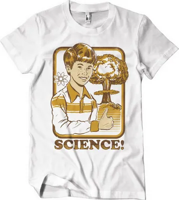 Produktbild von Science! T-Shirt - XX-Large - White