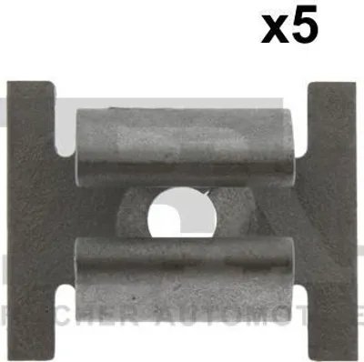 Produktbild von 5x FA1 Clip Zier- / Schutzleiste 33-40019.5 für FIAT Ducato Kastenwagen (250, 290) 23mm