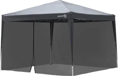 Produktbild von Famanu Klammer für Pavillons 3 x 3 m - Insektenschutz - Mückennetz schwarz