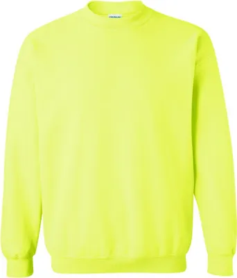Immagine prodotto di Gildan Heavy Blend Felpa girocollo unisex BC463 (2XL) (giallo neon)