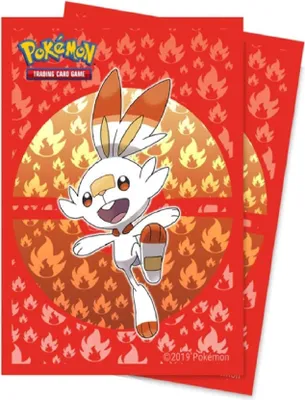 Produktbild von Ultra Pro - Deckschutzhüllen - Pokemon Schwert und Schild Galar Starters Scorbunny (65 Hülsen)