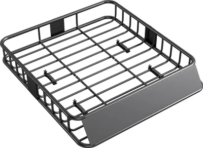 Produktbild von HOMCOM Dachgepäckträger Universal Dachkorb mit Windschutz, Fracht Relingträger