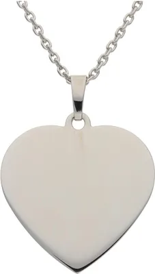 Produktbild von Gravur Anhänger Silber 925 Herz JL10-02-2757 JuwelmaLux