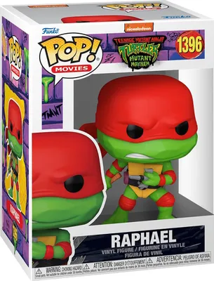 Produktbild von Teenage Mutant Ninja Turtles Mutant Mayhem - Raphael 1396  - Funko Pop! Vinyl Figur
