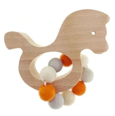 Produktbild von Babyspielzeug Greifrassel Pferd BxLxH 100x50x110mm NEU