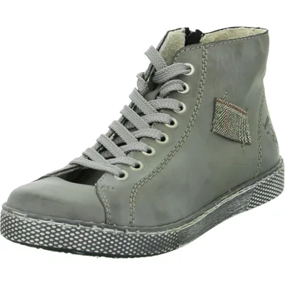 Image de Bottines à lacets Rieker avec doublure chaude jusqu'à 35 mm de talon (casual)