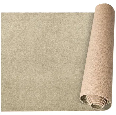 Produktbild von ANRO Küchenläufer HomeLoop 60x160cm Beige Meterware Läufer Mikrofaser zuschneidbar rutschhemmend