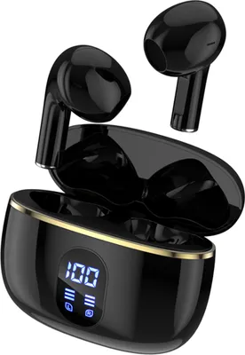 Obrázek produktu pro Bolaris, sluchátka TWS Bluetooth 5.3 kompatibilní se Siri model Dallas, černá