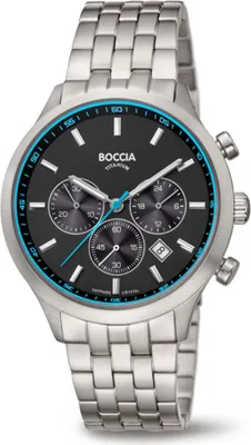 Produktbild von Boccia Titanium  3750-04 Herrenchronograph