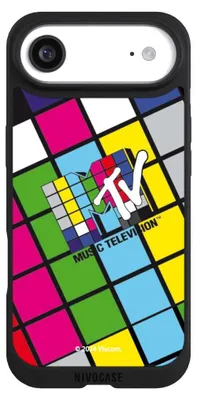 Produktbild von NIVOCASE Handyhülle für Apple iPhone Air  Hülle NIVOpure Case Schwarz Fanartikel Offizielles Lizenzprodukt MTV Music Televison