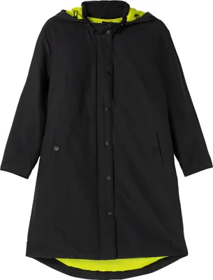 Produktbild von sheego Damen Große Größen Parka mit Kapuze und Kontrastfutter, wasserabweisend Freizeitmode sportlich -