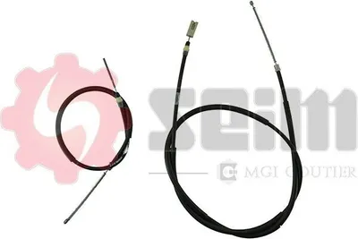 Produktbild von SEIM Handbremsseil Seilzug Feststellbremse für FIAT Scudo Kastenwagen (220) Hinten 804050