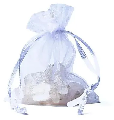 Obrázek produktu pro Organza dárkový sáček bílý XS -- 7x9cm