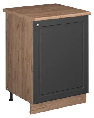 Immagine prodotto di Mobile lavello cucina Vicco Fame-Line Oro-antracite rustico/Rovere dorato 60 cm, Model 63373