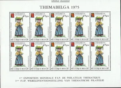 Produktbild von Briefmarken Belgien 1975 Mi 1841-1846 Kleinbögen (kompl.Ausg.) postfrisch Motivbriefmarken