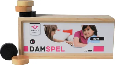 Zdjęcie produktu dla Warcaby 32mm w pudełku Longfield