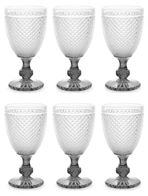 Immagine prodotto di Bicchiere da acqua con design in cristallo, 256 ml, 6 pezzi