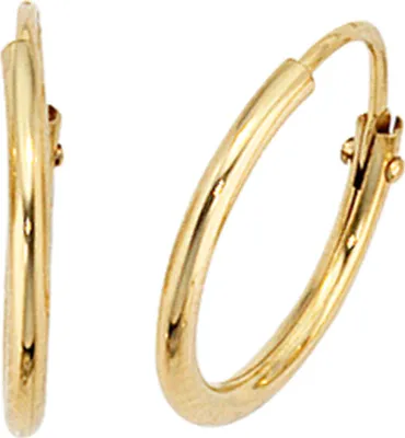 Produktbild von JOBO Creolen rund 333 Gold Gelbgold Ohrringe