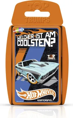 Produktbild von Top Trumps - Hot Wheels Kartenspiel Karten Spiel Auto Quartett Deutsch