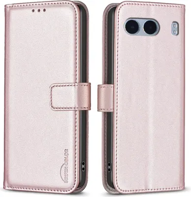 Produktbild von OnePlus Nord 4 Hülle - BINFEN Klapphülle - Roségold