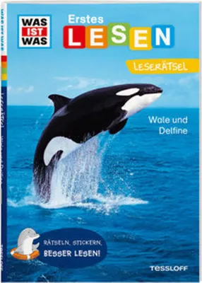 Produktbild von WAS IST WAS Erstes Lesen. Leserätsel Wale und Delfine