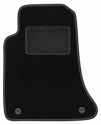 Immagine prodotto di Tappetino guidatore in moquette per Opel Omega A 1986-1994 (berlina/station wagon) – 1 pezzo, nero, su misura – Wielganizator LUX