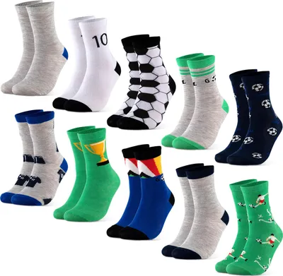 Produktbild von Occulto Jungen & Mädchen Motiv Socken 10er Pack (Modell: Fantasia)