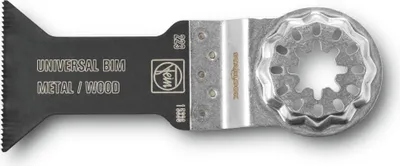 Produktbild von FEIN E-Cut Universal-Sägeblatt, Länge 55 mm, Breite 44 mm, VE 10 St, Aufnahme SL