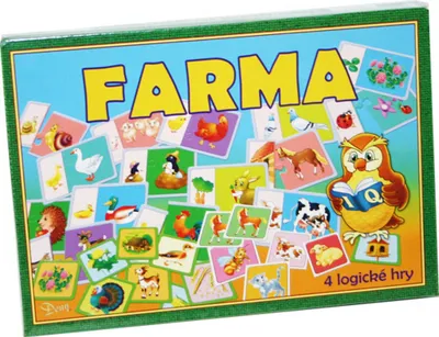 Produktbild von Deny Puzzle Spiel Bauernhof in einer Box