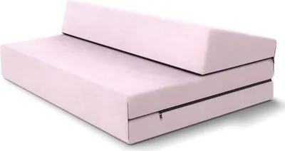 Produktbild von Klappmatratze 120x200 cm Futonsofa SUZI Polyurethan Höhe ca. 9 cm Trinity Rosa