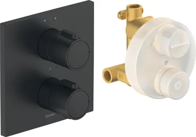 Immagine prodotto di Robinetterie thermostatique Duravit Thermostat encastré Set, 2 consommateurs, TH4200007046, TH4200007046