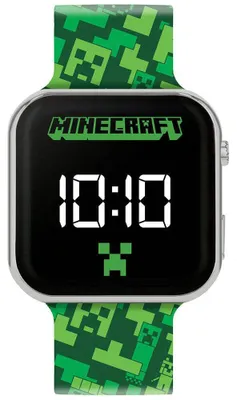 Produktbild von Minecraft Lässige Armbanduhr MIN4273, grün, Modern