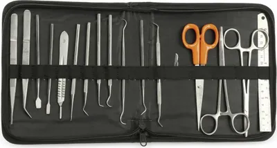 Produktbild von Feinwerkzeug Set, 17-teilig, Edelstahl