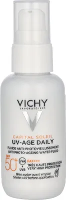 Obrázok produktu pre Vichy Capital Soleil Uv-Age Daily SPF50+ Wasserfluid Antifotoaging 40 ml