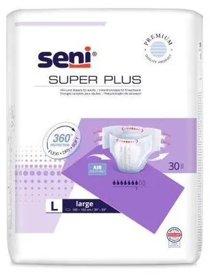 Immagine prodotto di Slip per incontinenza Seni Super Plus L 3X30 pz